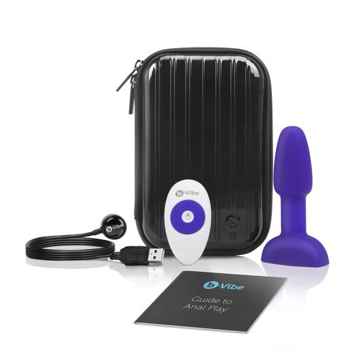 Plug analny - B-Vibe Rimming Petite Remote Control Plug na Arena.pl