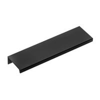 Uchwyt meblowy krawędziowy HEXI, czarny mat, 290mm