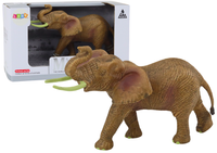 FIGURKA KOLEKCJONERSKA SŁOŃ AFRYKAŃSKI Z PODNIESIONĄ TRĄBĄ