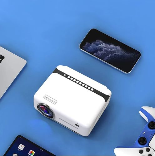 Mini Projektor do Telefonu Smartfona Przenośny Mały Rzutnik Android WiFi 4K na Arena.pl