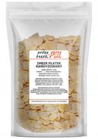 IMBIR KANDYZOWANY PŁATKI 1kg Suszony w płatkach | KOL-POL