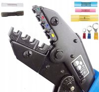 PRASKA ZACISKARKA DO KONEKTORÓW KOŃCÓWEK TULEJEK