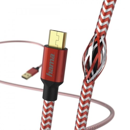 KABEL ŁADUJĄCY/DATA USB MICRO REFLECTED 1,5 CZERWONY na Arena.pl