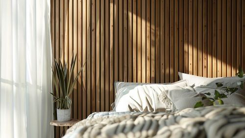 LAMELE NA PŁYCIE 46x275 ŚCIENNE PANELE DEKORACYJNE DĄB NATURALNY na Arena.pl