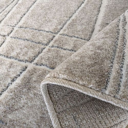 Dywan ENIGMA 05 BEIGE 200 x 290 cm beżowy na Arena.pl