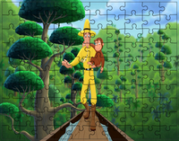 Puzzle Ciekawski George