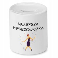 Skarbonka Dla Imprezowicza Imprezowiczki Prezent Z Nadrukiem Ze Zdjęciem
