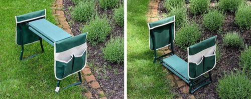 STOŁEK OGRODOWY krzesło taboret KLĘCZNIK do ogrodu na Arena.pl