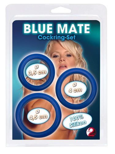 3 blue silicone rings na Arena.pl