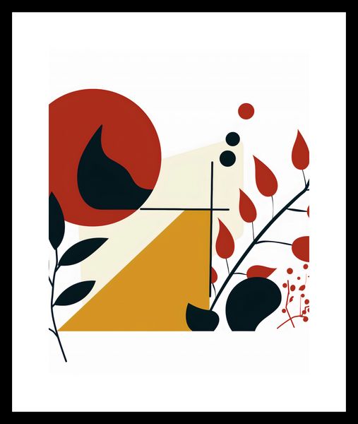 Plakat 40x50cm Ogień i Flora zdjęcie 3