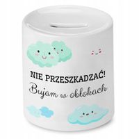 Skarbonka Śmieszna Zabawna Nie Przeszkadzać! Z Nadrukiem Ze Zdjęciem