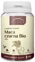 NANGA MACA CZARNA BIO 500MG 100kapsułek