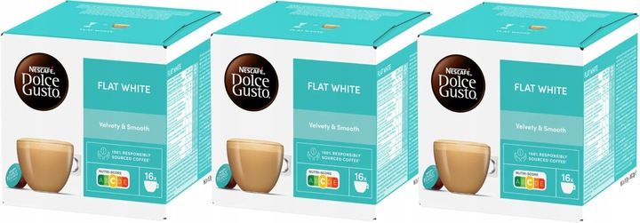 Kapsułki Nescafe Dolce Gusto Flat White 48 kaw zdjęcie 9