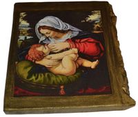 Ikona Matka Boża Karmiąca patronka szczególnych i ważnych spraw