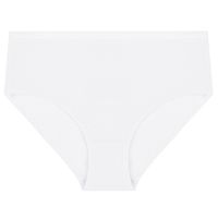 Majtki Figi Dziewczęce Klasyczne Bawełniane bez Wzoru Białe MORAJ 146-152