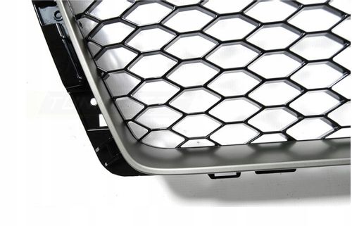 Grill Atrapa AUDI A4 B9 15- MATOWY SZARY RS-STYLE na Arena.pl