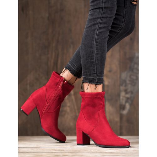 Czerwone Wsuwane Botki r.36 na Arena.pl