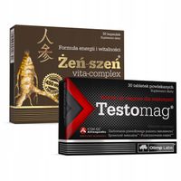 OLIMP ZESTAW ŻEŃ-SZEŃ + TESTOMAG LIBIDO POTENCJA