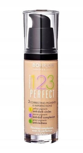 Bourjois 123 Perfect Podkład kryjący 30 ml - 53 Light Beige na Arena.pl