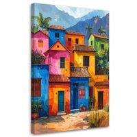 Obraz do pokoju dzieciecego nastolatka salonu, Kolorowe