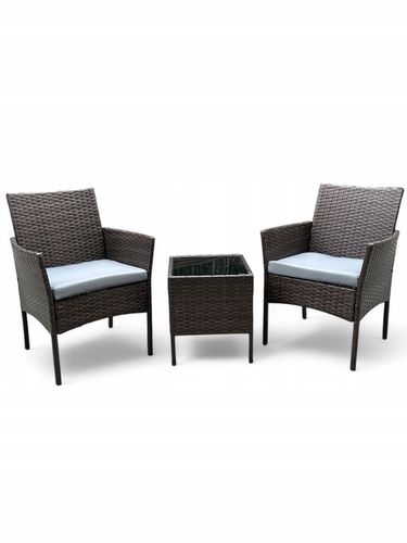 ZESTAW MEBLI OGRODOWYCH NM04 MTG MEBLE OGRODOWE TECHNORATTAN BRAZ na Arena.pl