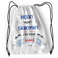 Plecak Dla Kuriera Sportowy Szkolny Worek Torba Z Nadrukiem Ze Zdjęciem