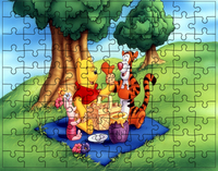 Puzzle Kubuś Puchatek