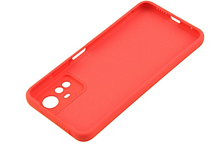 Etui silikonowe Tint do Xiaomi Redmi Note 12s czerwony zdjęcie 4