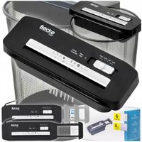 Niszczarka dokumentów Becke do papieru 6 kartek 190 W cięcie paski