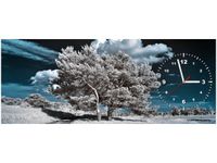 100X40CM ZEGAR SILNE DRZEWA OBRAZ