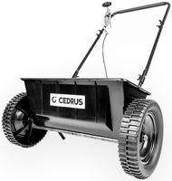 CEDRUS SP31516 SIEWNIK ROZSIEWACZ OGRODOWY DO NASION NAWOZÓW NAWOZU SOLI PIASKU 27kg / 60cm