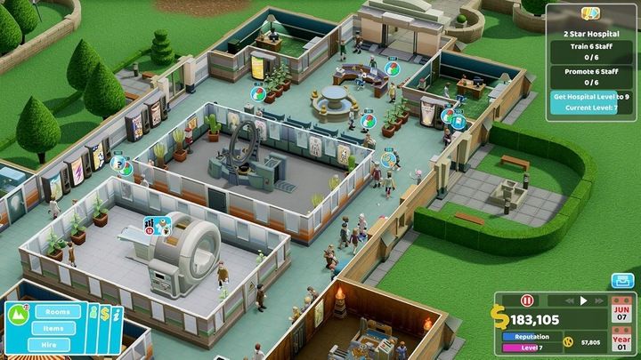 TWO POINT HOSPITAL + 2 DODATKI - PL - PS4 / PS5 - Płyta Blu-ray zdjęcie 5