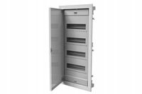 ROZDZIELNICA MODUŁOWA PODTYNKOWA 4x12 OBUDOWA METALOWA IP40 PAWBOL C.1548
