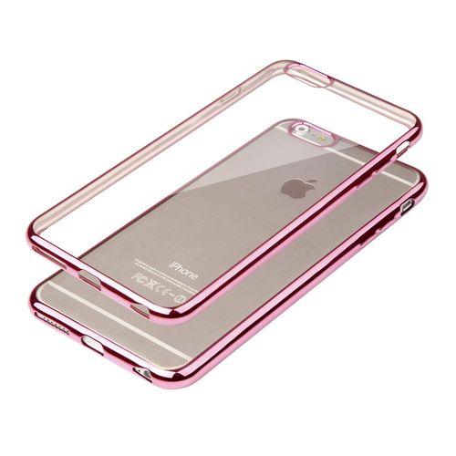 Silikon Glossy iPhone 7 różowy na Arena.pl