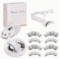 Rzęsy 2w1 magnetyczne + aplikator | Bez kleju | Naturalne spojrzenie