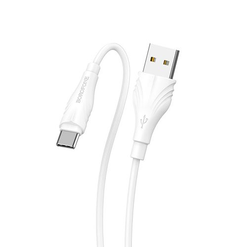 Borofone - Kabel USB-A do USB-C, 3 m (Biały) na Arena.pl