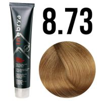 Inebrya farba do włosów, koloryzacja trwała, 100 ml 8/73 jasny blond złoty brąz