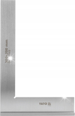 YATO KĄTOWNIK ŚLUSARSKI 90° STALOWY 300x200mm PŁASKI DIN 875/II ZE STOPKĄ