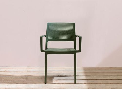 Krzesło Emi Arm biały z tworzywa na Arena.pl