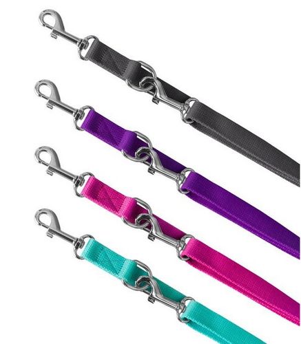 Przepinana smycz dla psa wysokiej jakości - Chaba 135cm-260cm morska 16mm na Arena.pl