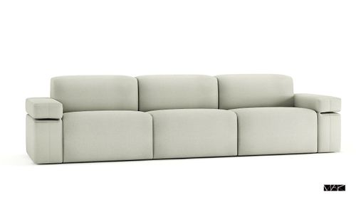 Sofa Block 236 cm szary j.  D2 na Arena.pl