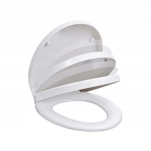 Deska Sedesowa Wolnoopadająca 0041-1 WC Twarda Wypinana Uniwersalna Mocna na Arena.pl