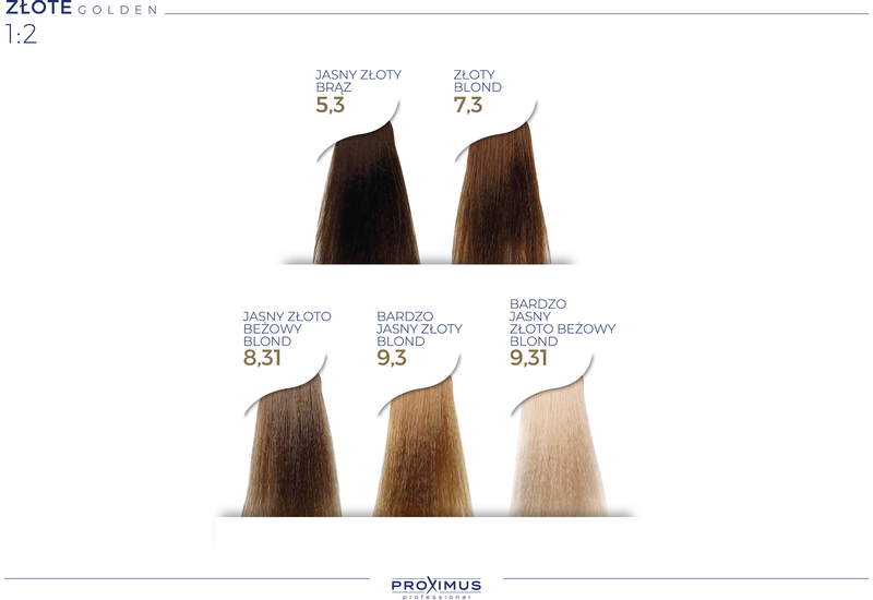 PROXIMUS Farba do włosów SUPREME COLOR NANOTECHNOLOGY - 9,25 zdjęcie 6