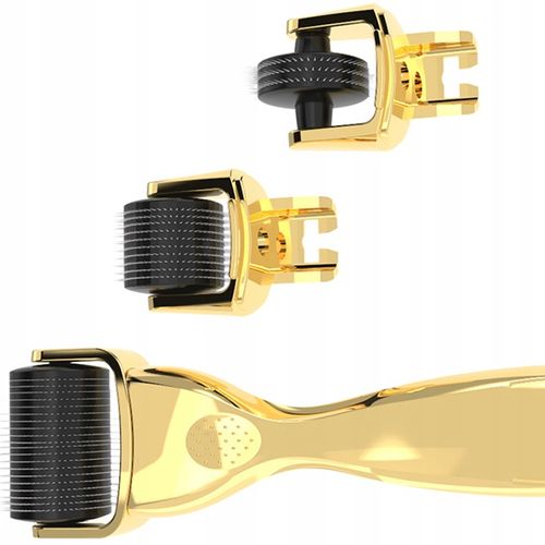 DERMA ROLLER 0.5/1/1.5mm 3W1 DERMAROLLER TYTAN MEZOTERAPIA IGŁOWA DO TWARZY na Arena.pl