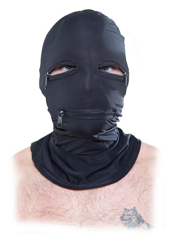 maska-ff black zipper face wood na Arena.pl