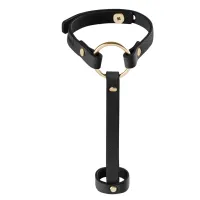 bijoux indiscrets maze simple hand piece black - minimalistyczna ozdoba