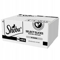 Sheba Selection Drobiowe Smaki w sosie 85 g x 120 sztuk