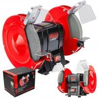 SZLIFIERKA STOŁOWA 1700W KAMIENIOWA PODWÓJNA 2x KAMIEŃ TARCZA 200MM