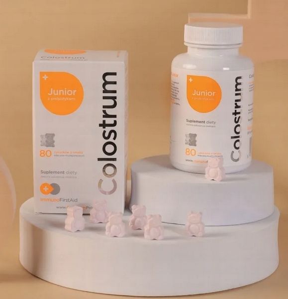 Colostrum JUNIOR cukierki 80 szt. zdjęcie 7