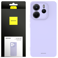 Spacecase Silicone Case 3.0 Redmi Note 14 4G light purple